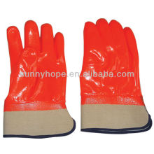 Зимние перчатки с полностью покрытым ПВХ покрытием